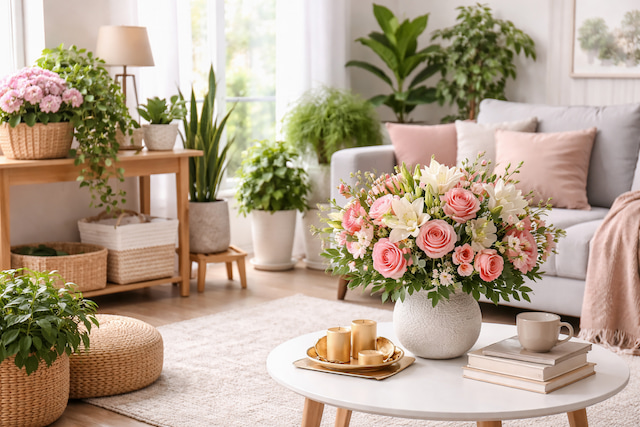 פרחים לעיצוב הבית